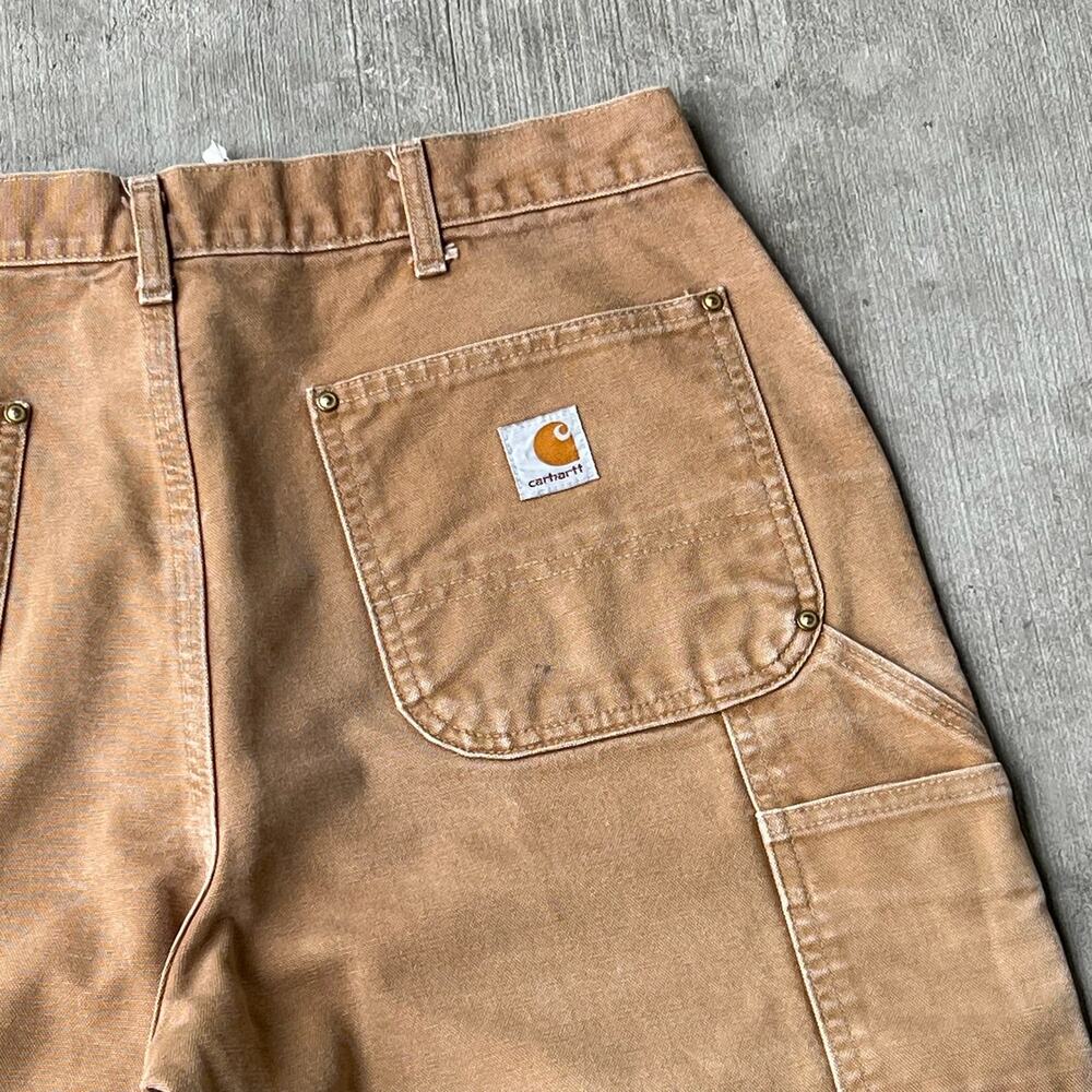 Carhartt brown double knee work wear carpenter pants - Picture 8 of 9